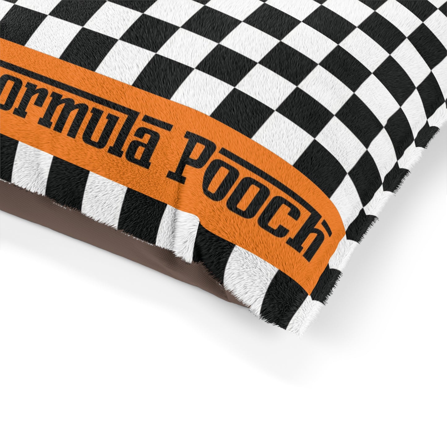 Race Flag Pet Bed